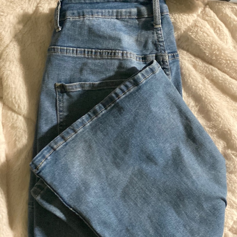 Denim Flared Jeans